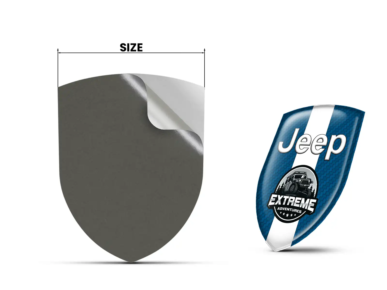 Jeep Abzeichen Hochwertig Anpassbar Professionell